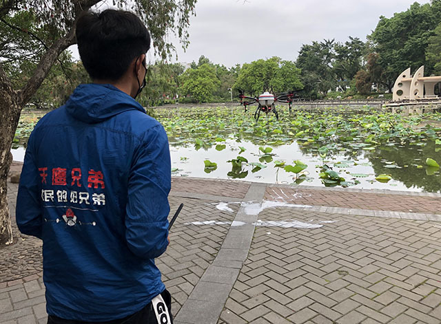 利用植保無人機(jī)開展公園樹林病蟲害防治插圖 利用植保無人機(jī)開展公園樹林病蟲害防治