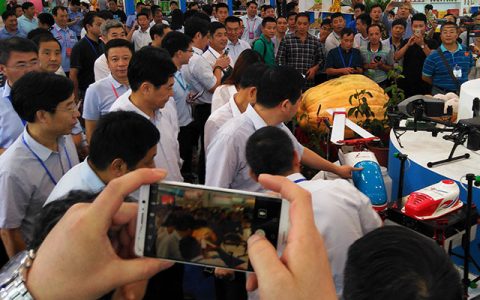 植保無人機(jī)安徽農(nóng)交會(huì)助力智慧農(nóng)業(yè)發(fā)展
