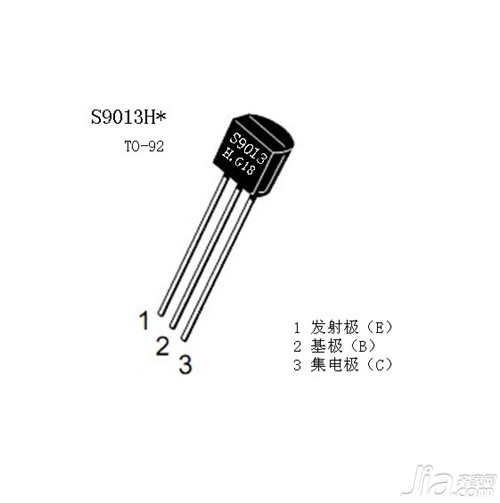 9013引腳圖和原理圖(9013引腳參數(shù)對(duì)比)插圖 9013三極管引腳參數(shù) 非9014,9013系列三極管管腳識(shí)