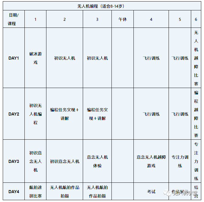 2022年深圳湛江南昌無人機冬令營(航空啟蒙與無人機冬令營方案)插圖8 圖片