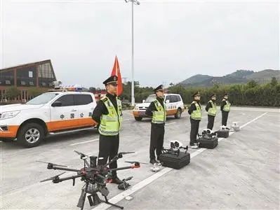 2022年春運拉開大幕,無人機24小時駐守京珠北樂廣北插圖 圖片