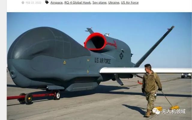 烏克蘭領(lǐng)空美軍無(wú)人機(jī)(RQ-4“全球鷹”無(wú)人機(jī)烏克蘭上空盤旋)插圖1 圖片