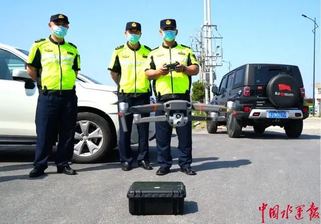 鹽城交通執(zhí)法運(yùn)用“無(wú)人機(jī)”打造地空一體巡查網(wǎng)插圖1 圖片
